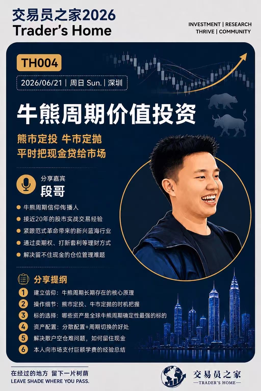 TH004 牛熊周期价值投资活动海报
